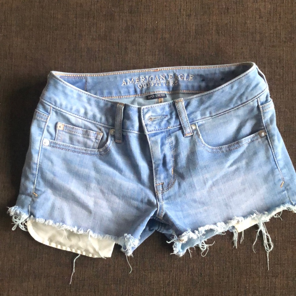American Eagle Shortie Jean Shorts
